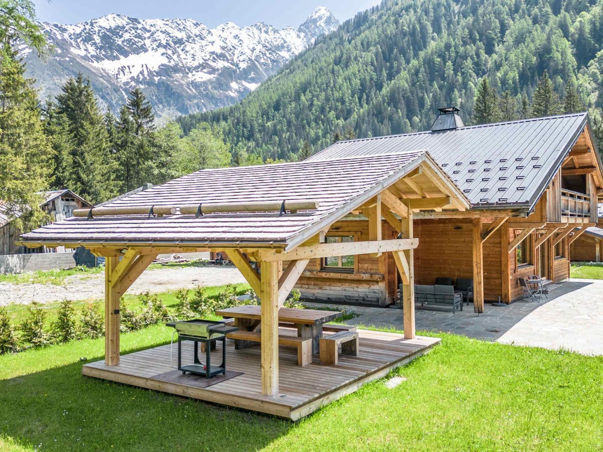 Chalet Moderne 4* Avec Sauna, Tv Et Parking A Argentiere - Fr-1-343-180 Chamonix Eksteriør billede