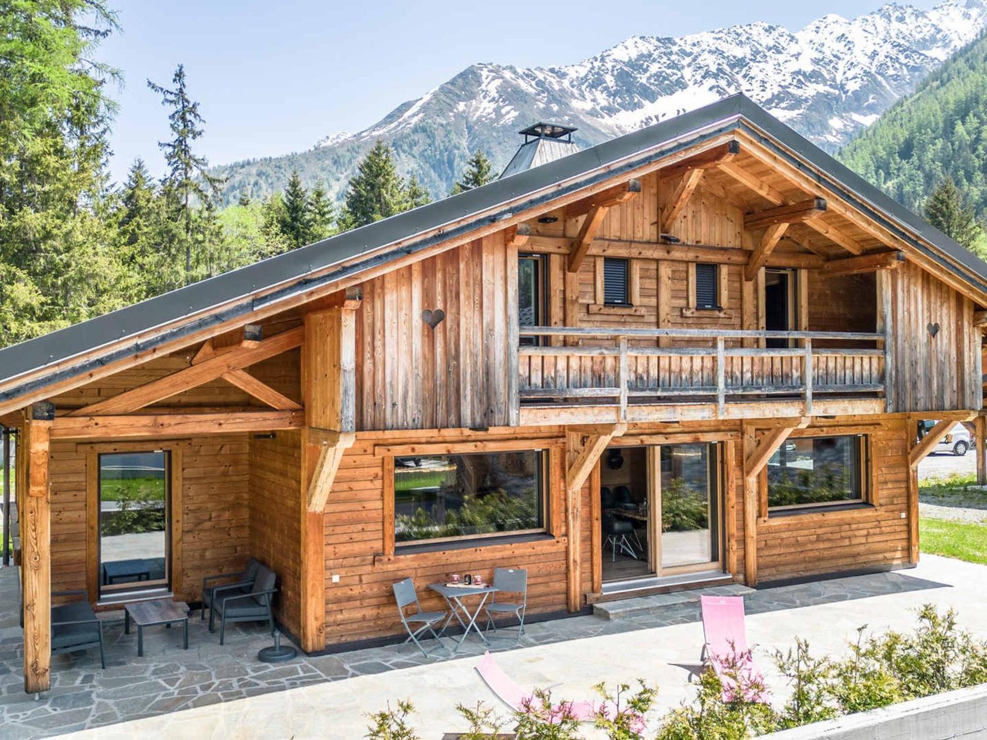 Chalet Moderne 4* Avec Sauna, Tv Et Parking A Argentiere - Fr-1-343-180 Chamonix Eksteriør billede